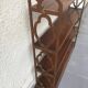 English Mahogany Wall Shelf – Georgian Style Bookcase Early 20th Century