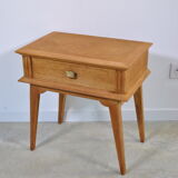 Oak bedside 1960.