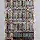 Lithographie "Hôtel Richelieu" – Catherine d'Ortoli