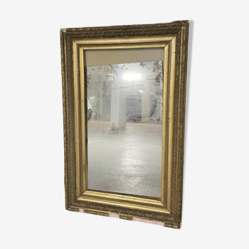 Wall mirror - 19th - gold leaf