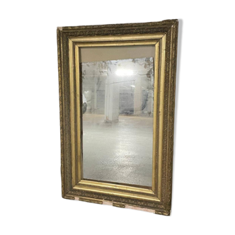 Wall mirror - 19th - gold leaf