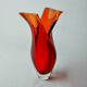 Sommerso Fish Vase by Seguso, Murano, Italy, 1970