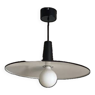 Lampe design contemporain noire & blanche