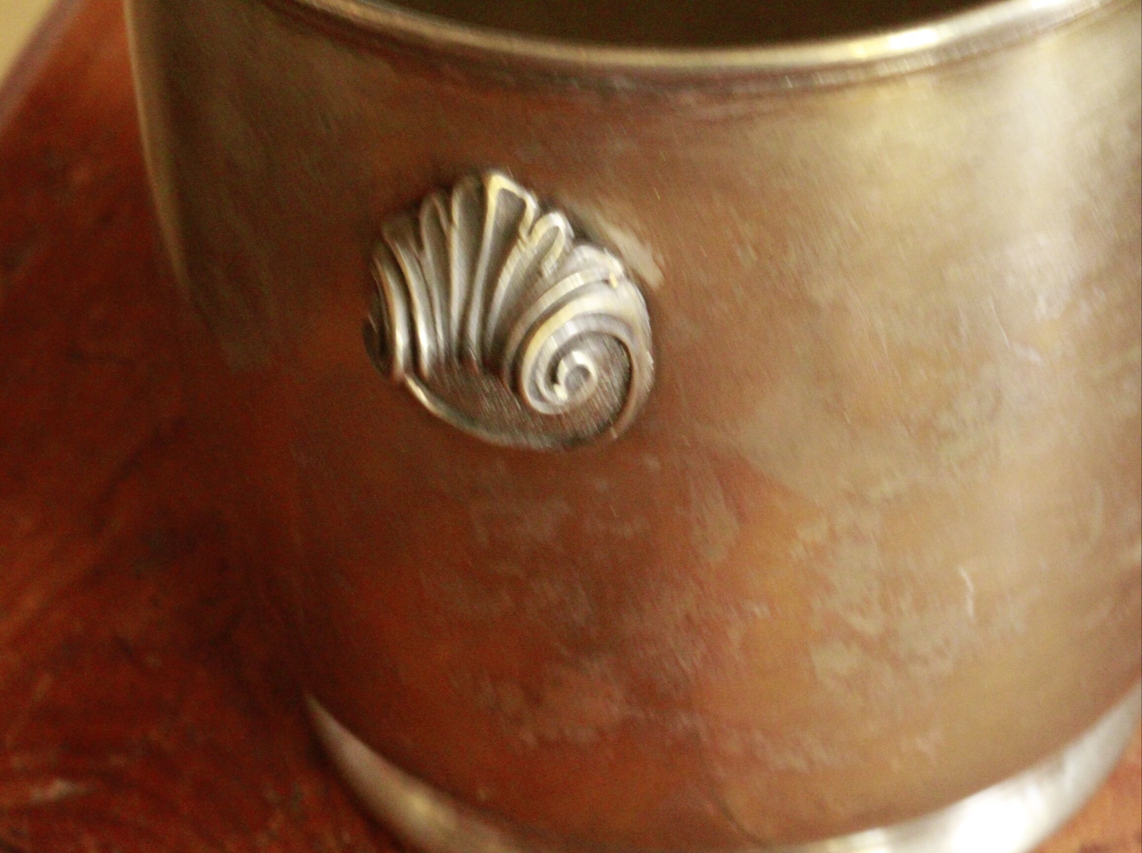 Vintage silver plated ice bucket