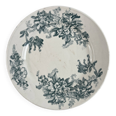 Givors Floreal flat iron presentation plate