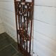 Cast iron door grille