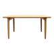 Mid century modern oak wood dining table, Danish Design, 1960s, Denmark