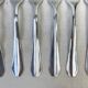 6 vintage stainless steel forks vlm italia