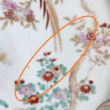 Assiette japonaise vers 1900 oiseaux et insectes