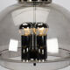 Suspension chrome vintage pour Limburg Glashütte