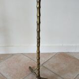 Gilded bronze floor lamp in the Maison Bagués style in France
