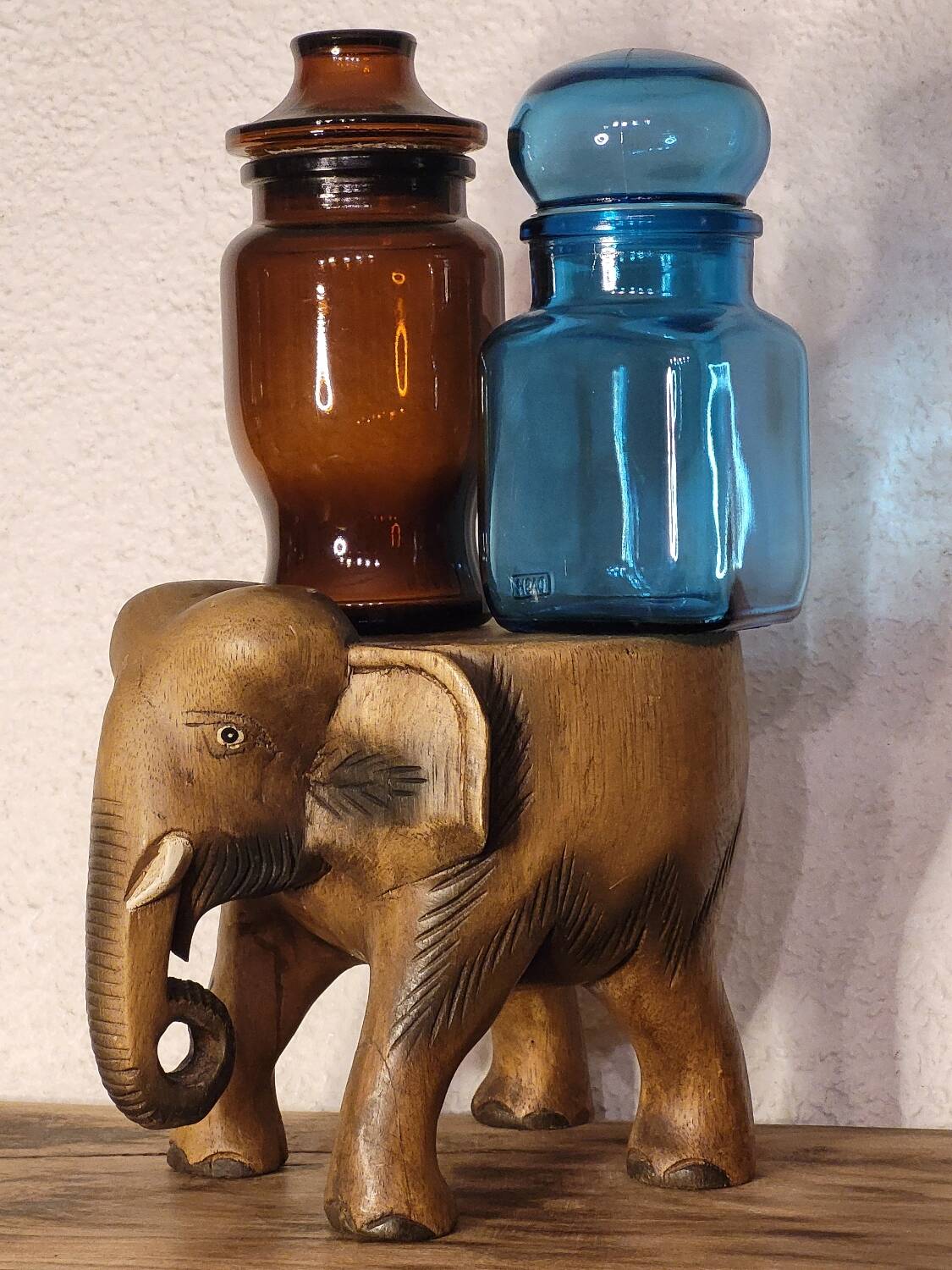 Elephant plant holder