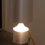 Brushed aluminum lamp 70s
