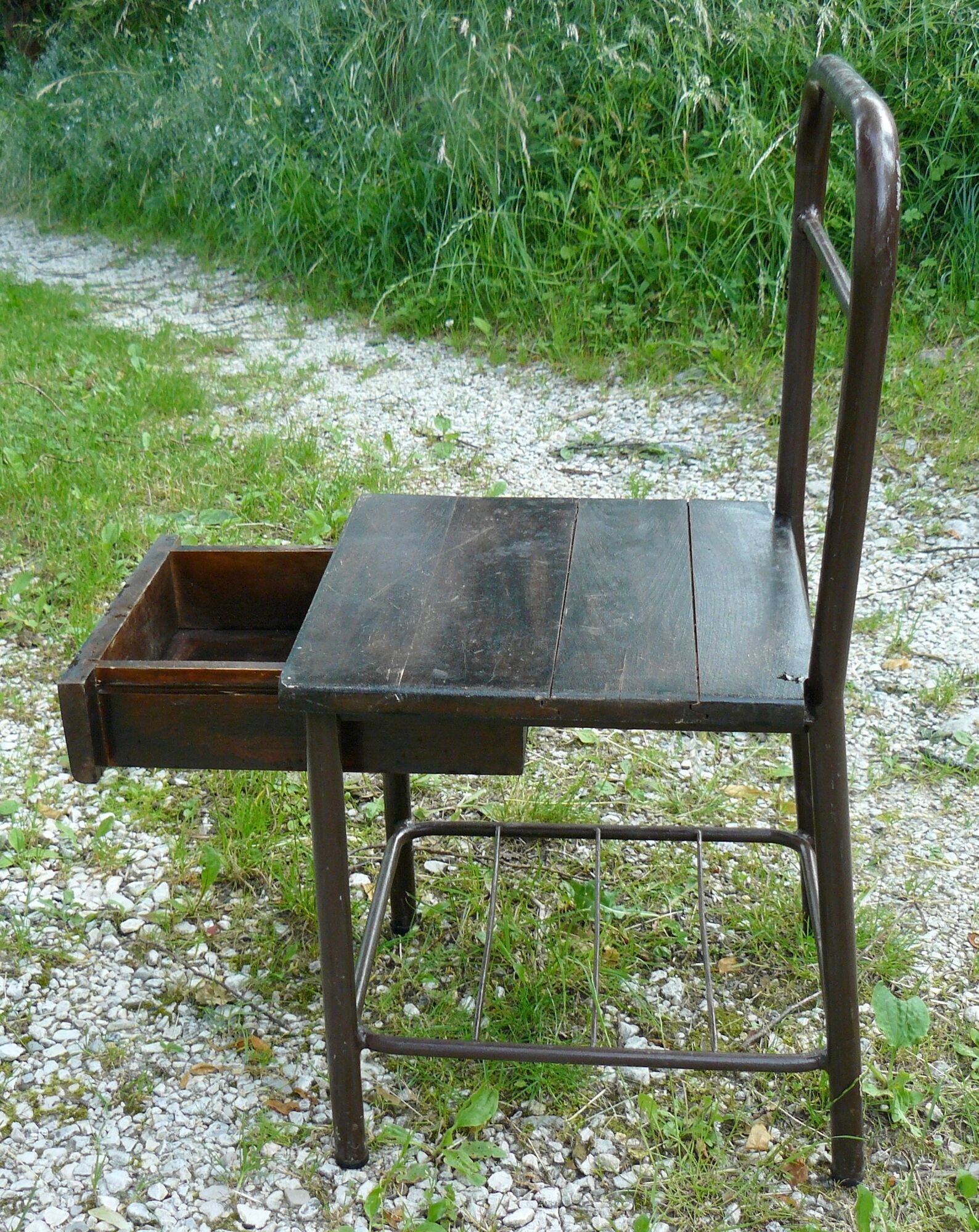 Drawer chair Vintage 1950