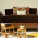 1950s Mid-Century French Bamboo and Wood Plant Pedestals, Hand-Crafted