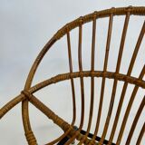 Vintage Rattan children's chair Rohe Noordwolde 1960s Design