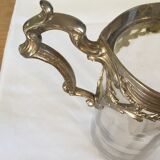 Old glass pitcher