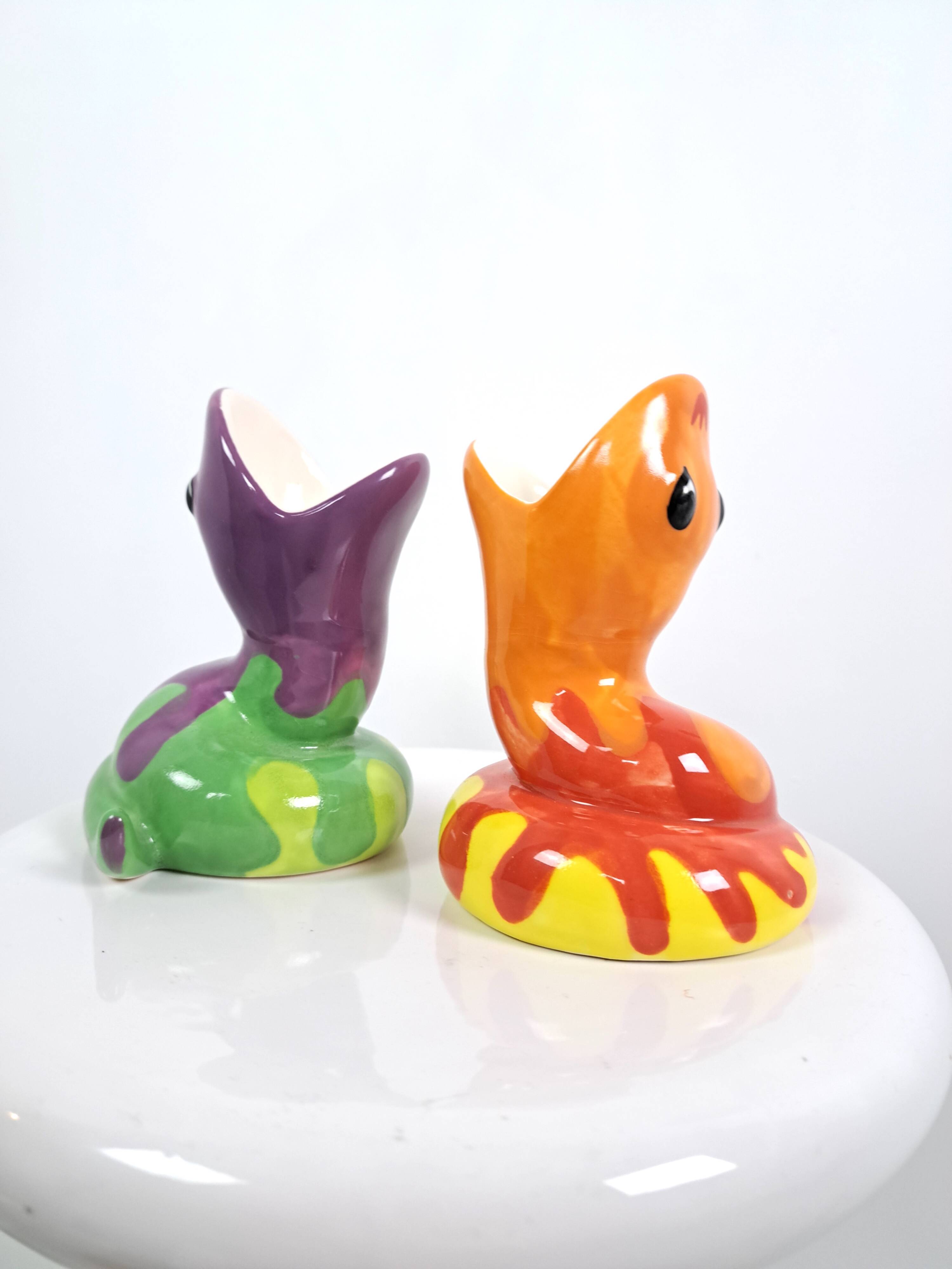 Ikea ceramic egg cups 90s