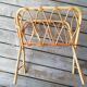 Rattan magazine holder