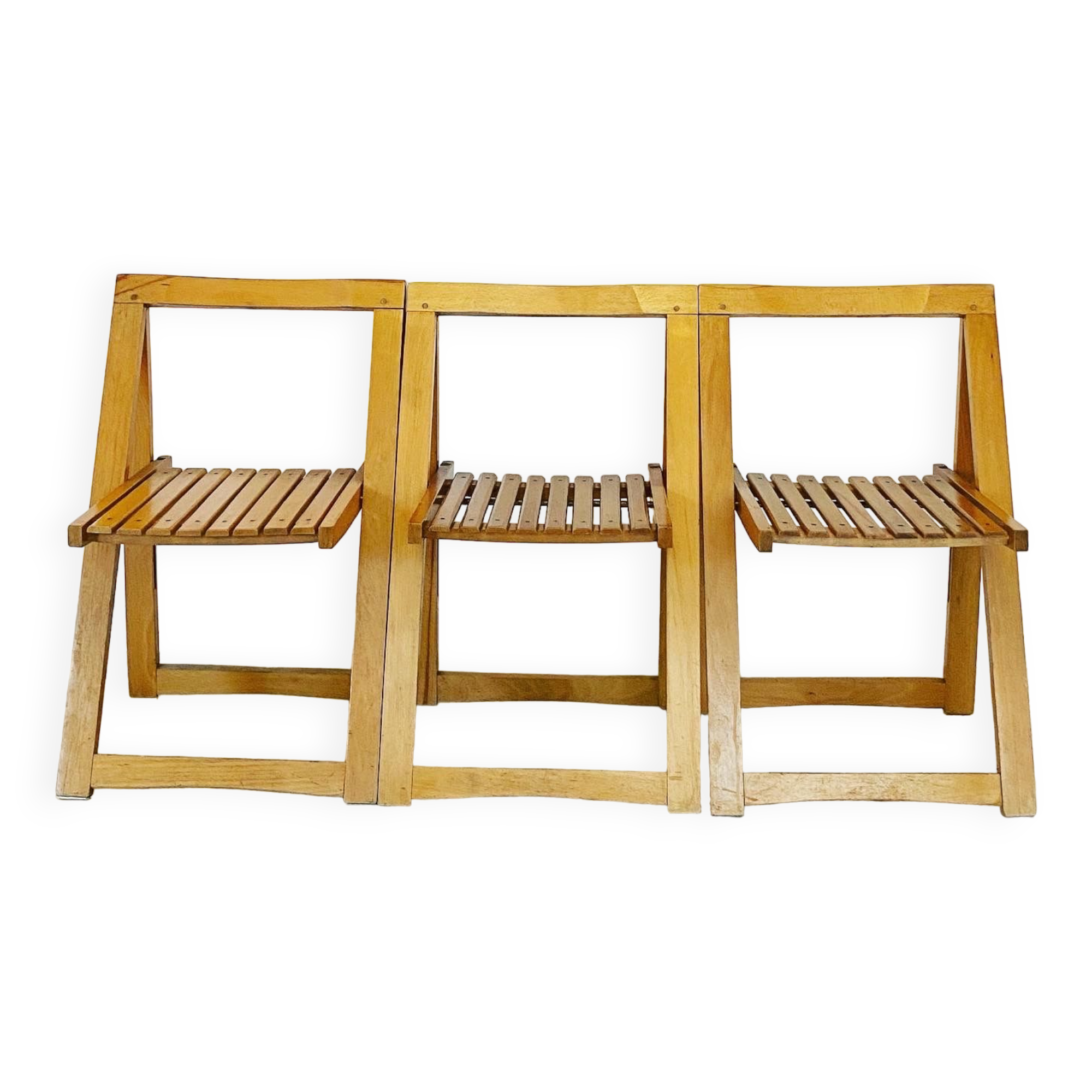 Chaises pliantes Aldo JACOBER