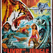 Movie poster "The Jungle Book" Sabu 120x160cm 1980
