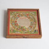 Vintage jeu de l'oie, backgammon and Ludo, 1930S.