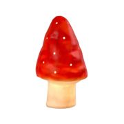 Vintage mushroom lamp, 1970s glass vintage light, made in Germany by Heico