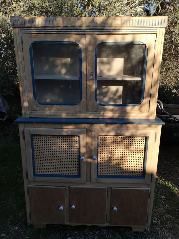 Buffet en bois 2 corps