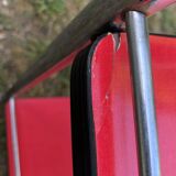 Vintage red formica server