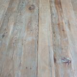 Round wooden table