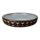 Bol en poterie d'atelier danois moderne du milieu du siècle par Frank Keramik, années 1960