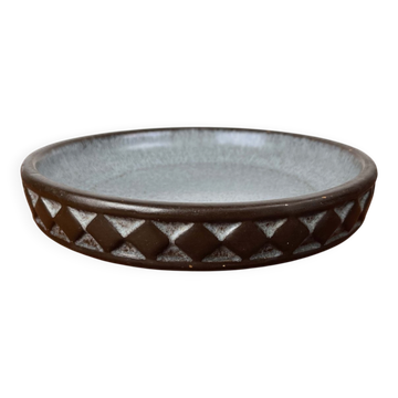 Bol en poterie d'atelier danois moderne du milieu du siècle par Frank Keramik, années 1960
