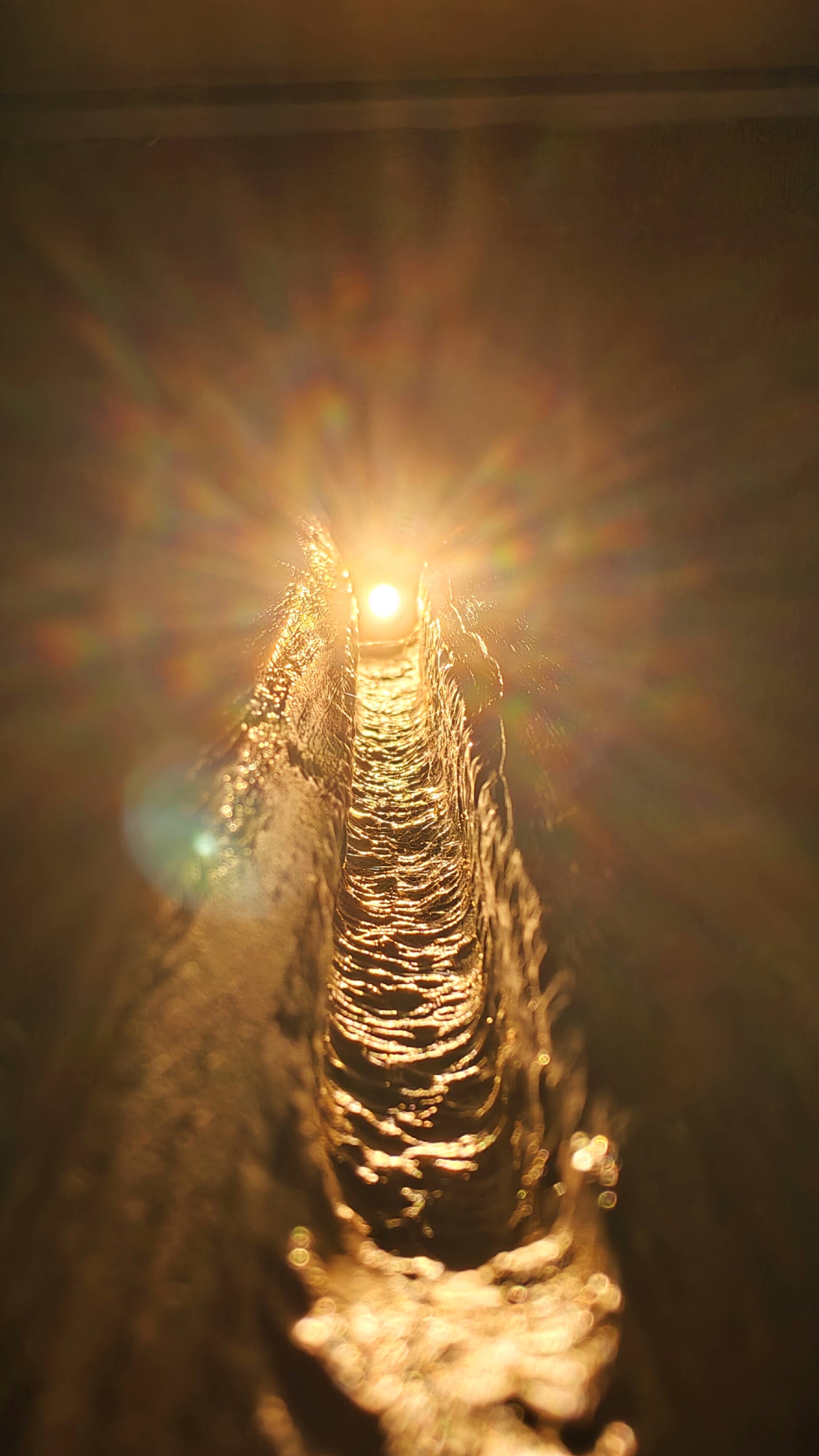 Handmade Mid-Century Modern Light ZENITH Solid Wood Sculptural Floor lamp