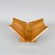 Mid Century Foldable Wooden Fruit Basket, Germany