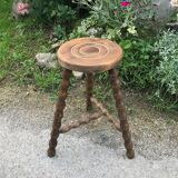 Vintage tripod stool