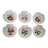 Coquilles st-Jacques en porcelaine vintage