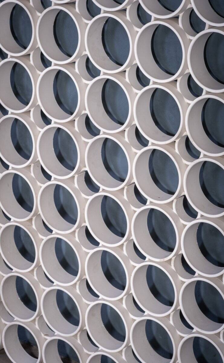 Modular Panels for Walls or Ceilings Space Age, 1970s, Set of 4