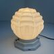 Antique small applique in opaline and art deco ceramic
