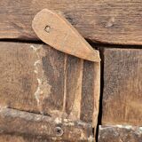 Old wooden tribal window