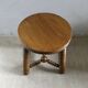 Tripod stool, with carved legs, around 1940