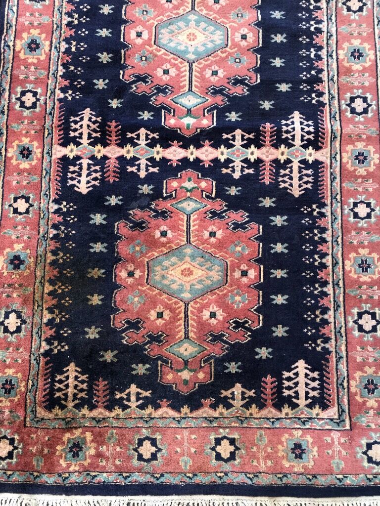 Former Pakistani oriental rug wool handmade 150x95cm