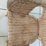 Children armchair rattan 65 years