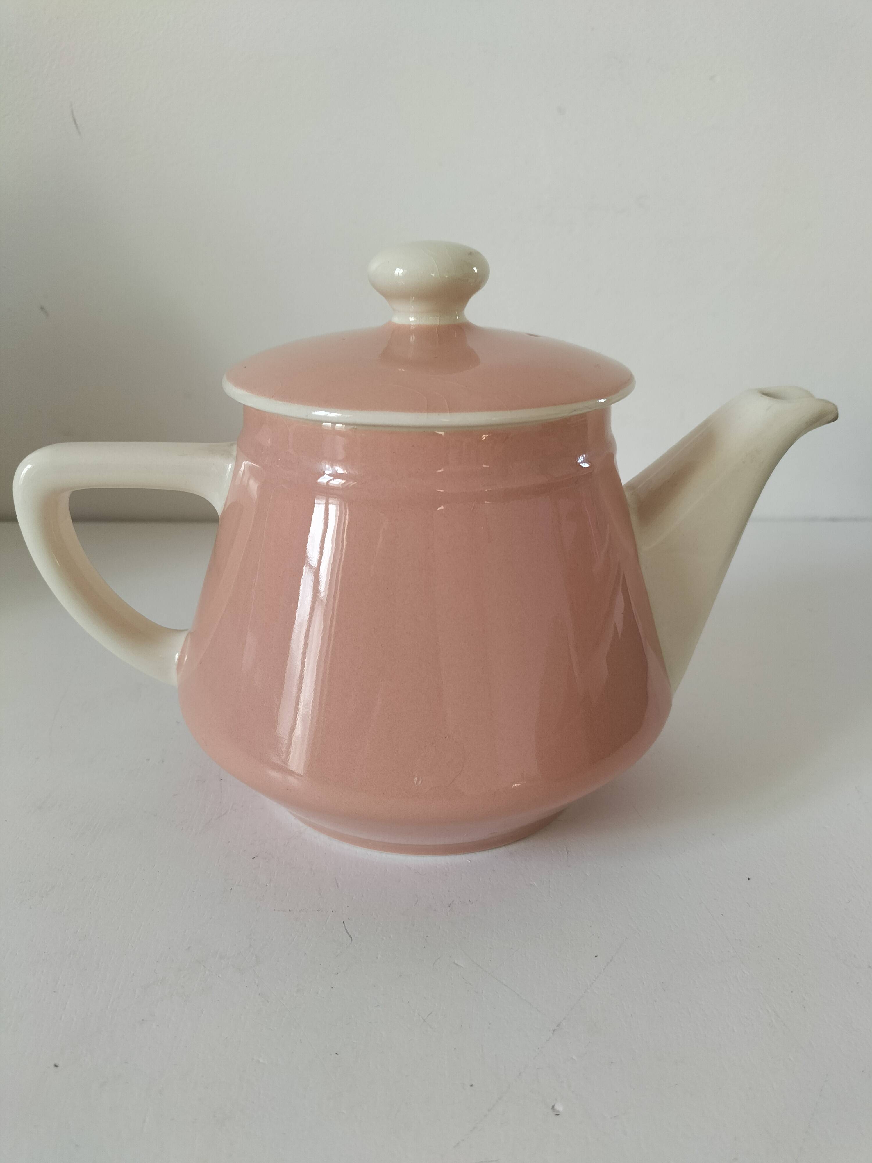 Teapot & duo cups Villeroy & Boch powder pink –