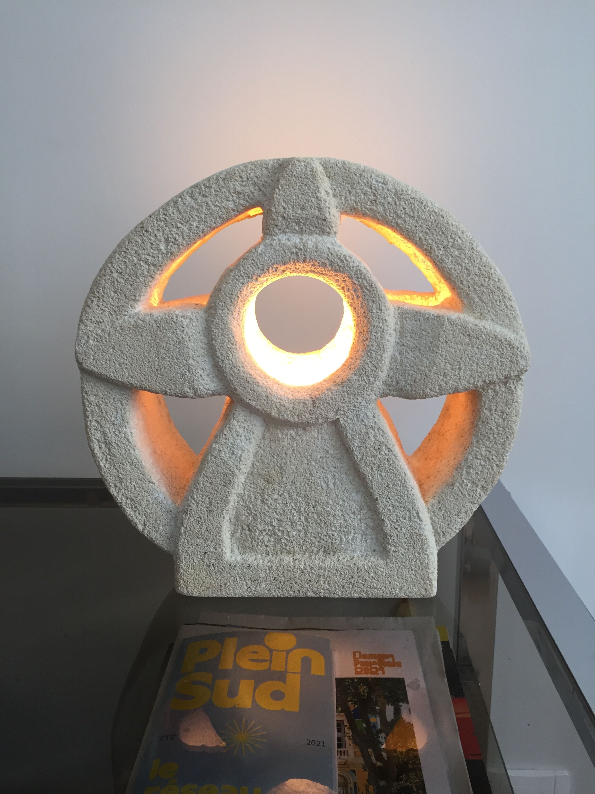 Albert Tormos stone lamp