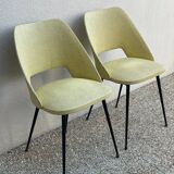 Pair of Achille Decomère chairs
