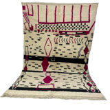 Handmade Moroccan Berber rug 284 x 176 CM