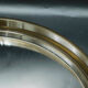 Gilac smoked plastic mirror from the 70s - 40 cm