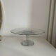 Glass cake dish