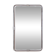 Vintage Italian Chrome Metal Wall Mirror, 1970s