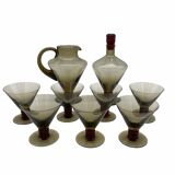 Vintage cocktail service